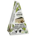 Nuts for Cheese Organic Black Garlic Wedge Cheese, 4.23 Ounce -- 6 per case