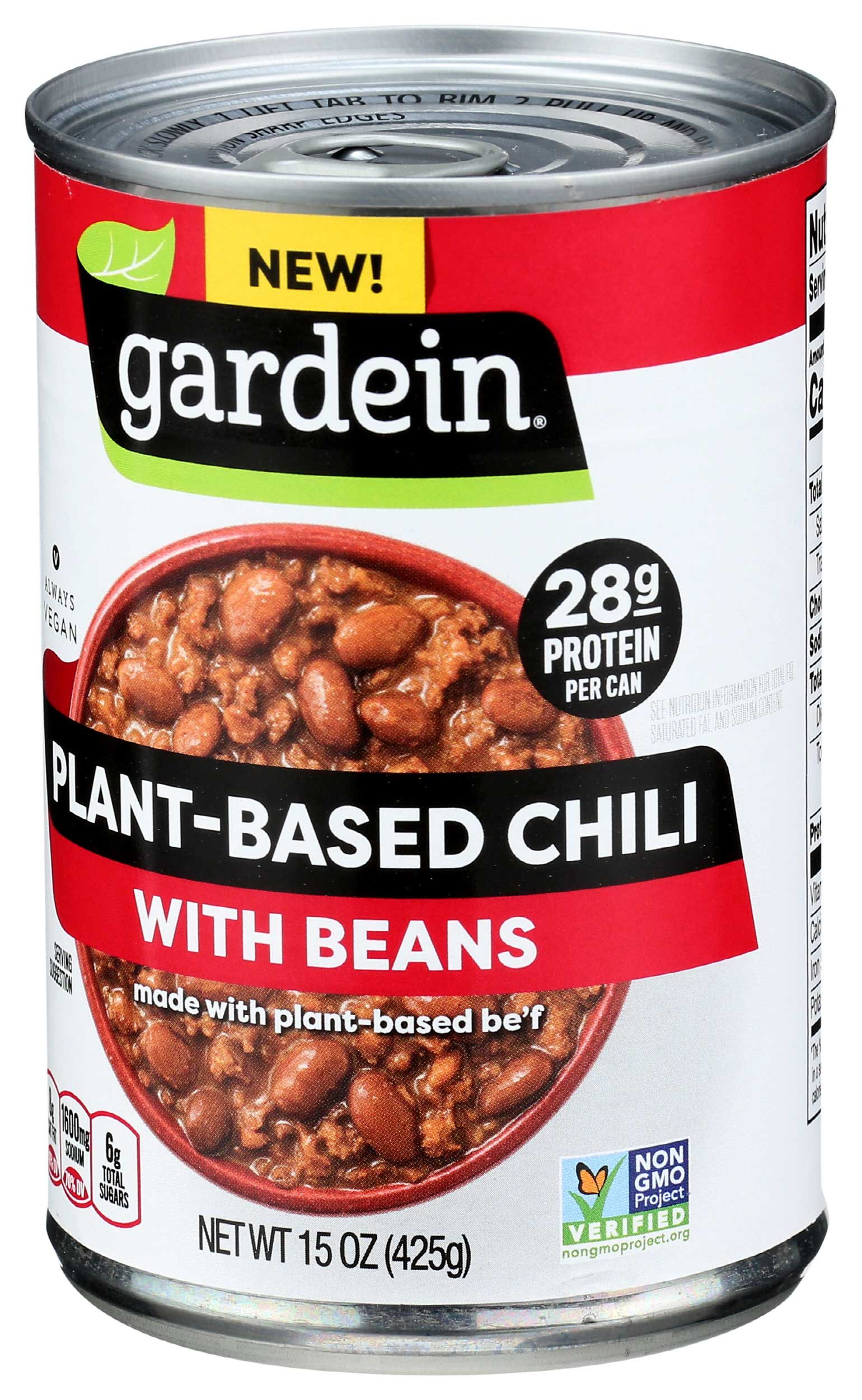 Gardein Plant Based Chili With Beans, 15 Ounce -- 12 Per Case