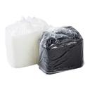Royal Black Clear Top Rectangle Polypropylene To Go Combo Container, 24 Ounce -- 150 per case.