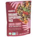 Jasberry Organic Superfood Green Curry with Chickpeas and Rice, 7.05 Ounce -- 6 per case