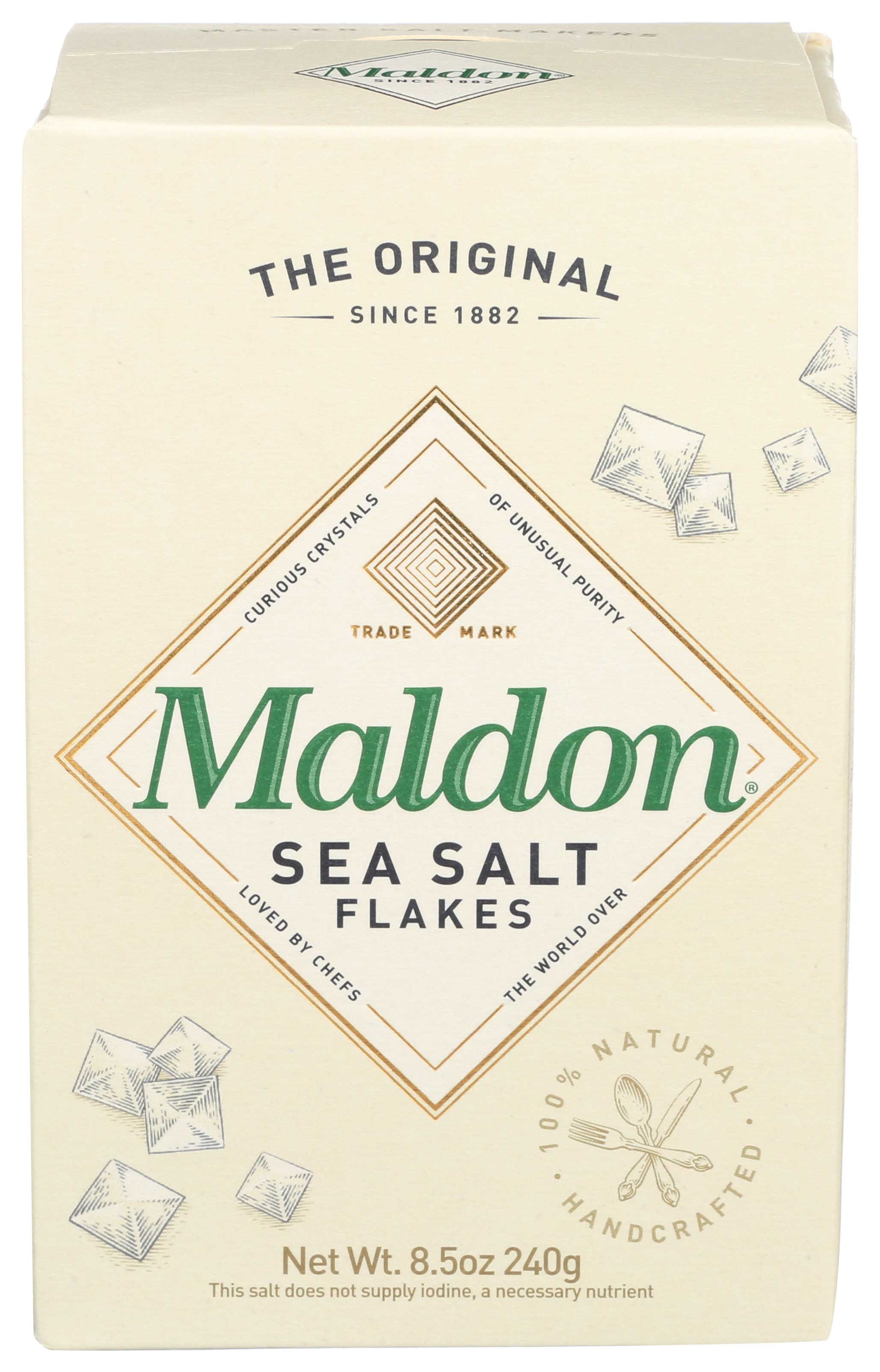 Maldon Crystal Sea Salt, 8.5 Ounce -- 12 per case.