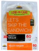 Tumaros Low in Carb Multi Grain Wrap, 8 inch - 8 per pack -- 6 packs per case.