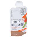 Serenity Kids Organic Turkey Bolognese with Bone Broth Toddler Meals, 3.5 Ounce Pouch -- 6 per case