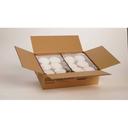 Talerico Bakery Vanilla Iced Raspberry Filled Bismark Donut, 4 Ounce - 24 per case