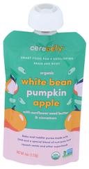 Cerebelly Organic White Bean Pumpkin Apple Puree, 4 Ounce -- 6 per case