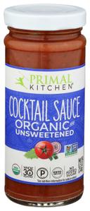 Primal Kitchen Organic Unsweetened Cocktail Sauce, 8.5 Ounce -- 6 per case