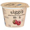 Siggis Plant Based Coconut Blend Raspberry Yogurt, 5.3 Ounce -- 12 per case
