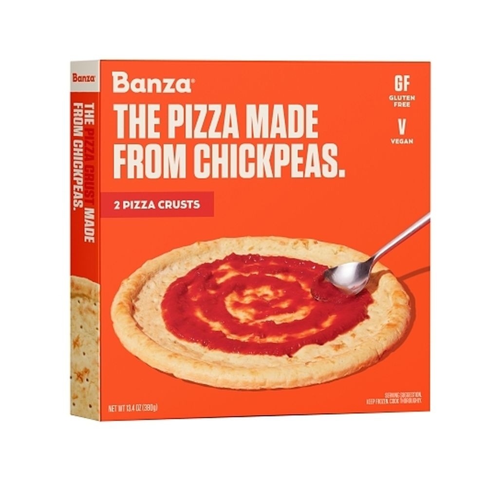 Banza Chickpea Pizza Crust, 13.4 Ounce -- 6 per case