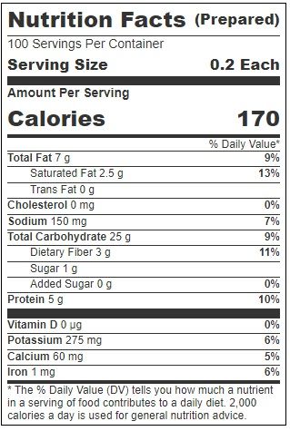 Banza Pizza Crust, 20 Count
