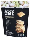 Every Body Eat Chive and Garlic Snack Thins, 4 Ounce -- 6 per case