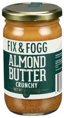 Fix and Fogg Crunchy Almond Butter, 10 Ounce -- 6 per case