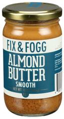 Fix and Fogg Smooth Almond Butter, 10 Ounce -- 6 per case