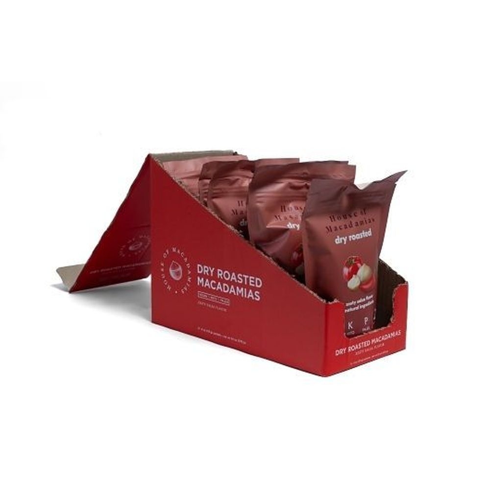 House Of Macadamias Zesty Salsa Seasoned Macadamia Nuts, 4 Ounce -- 6 per case