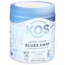 KOS Organic Kiss Your Blues Away Berry Coconut Cooler Calming Blue Spirulina Blend, 8.78 Ounce