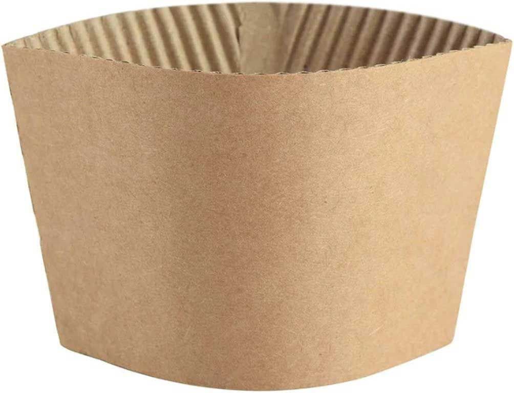 Responsible Products Nature Brown Cup Sleeve For 10-20 Ounce Paper Cup -- 1000 Per Case