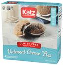 Katz Oatmeal Creme Pie, 6 Ounce -- 6 per case