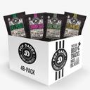 Pop Daddy Garlic Parmesan Yellow Mustard Dill Pickle Cinnamon Sugar Pretzel Sticks - Variety Pack, 1.5 Ounce -- 48 per case