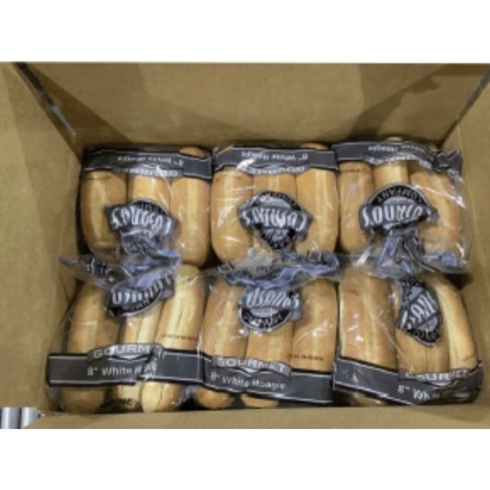 Cusanos Sliced Hoagie, 8 inch -- 72 per case
