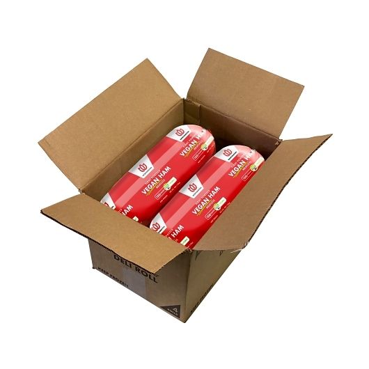 Worthington Plant Based Vegan Ham Roll, 4 Pound -- 4 Per Case