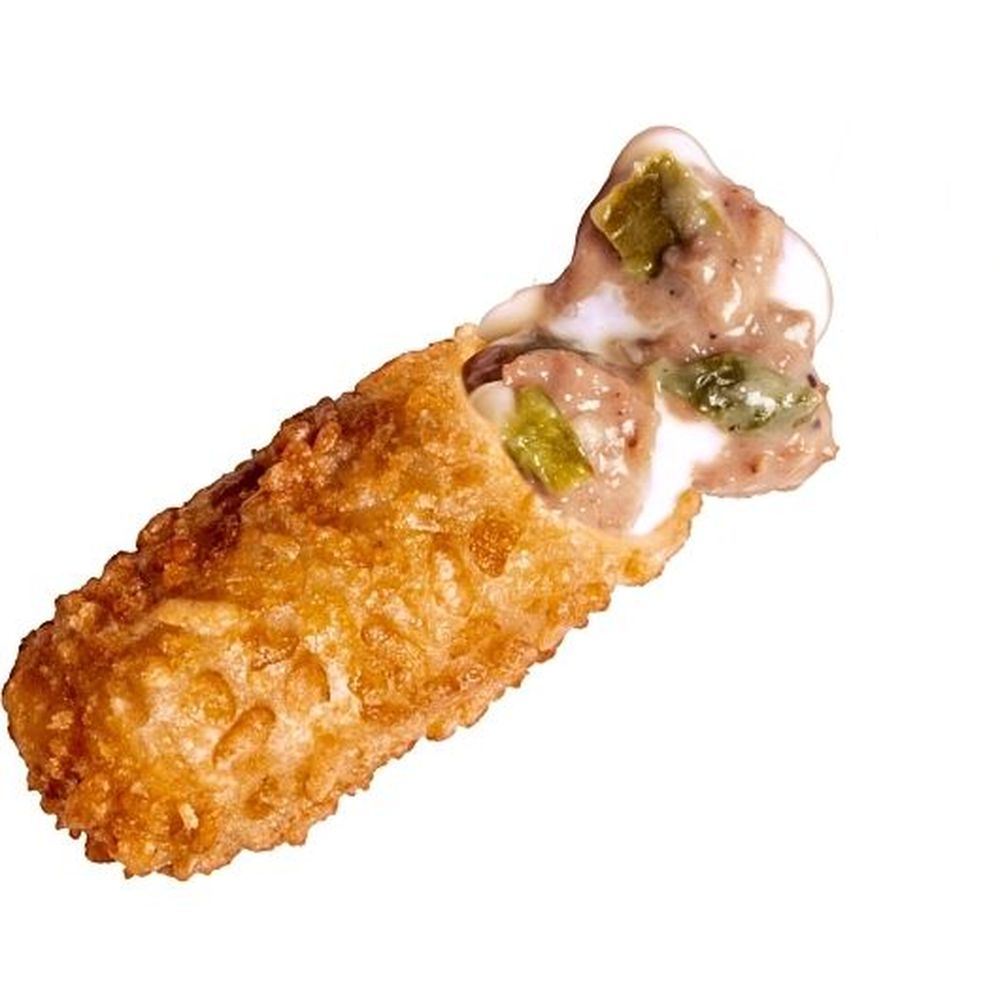 Crunch Factory Steak and Cheese Roll Bites, 8 Pound