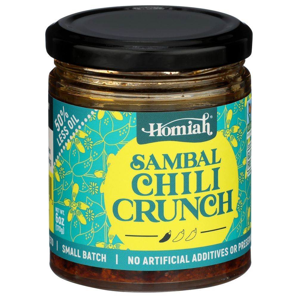 Homiah Vegan Sambal Chili Crunch, 6 Ounce -- 6 Per Case