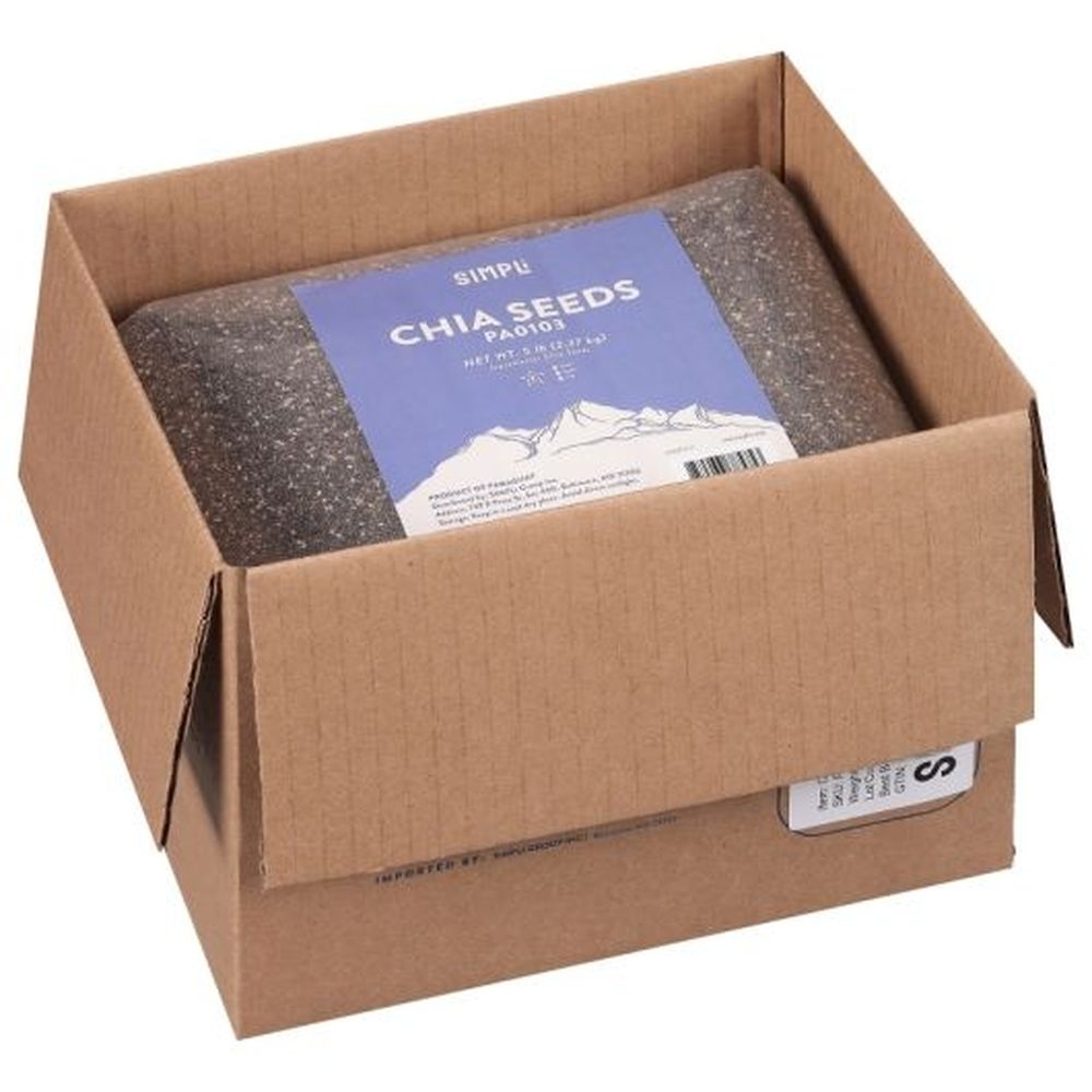 Simpli Chia Seeds, 5 Pound - 2 per case