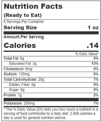 Yuniq Sea Salt Plantain Scoops, 5 Ounce -- 6 per case