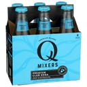 Q Mixers 6.7 Fluid Ounce Premium Club Soda, 6 count -- 4 per case