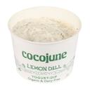 Cocojune Organic Lemon Dill Yogurt Dip, 8 Ounce -- 6 per case
