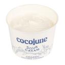 Cocojune Organic Sour Cream, 8 Ounce -- 6 per case