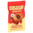 Smash Foods Sunflower Butter and Strawberry Jam Snack Bites, 1.8 Ounce -- 8 per case
