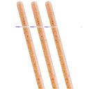 Mister Agave Standard Natural Agave Unwrapped Jumbo Straw, 8.25 inch -- 1500 per case