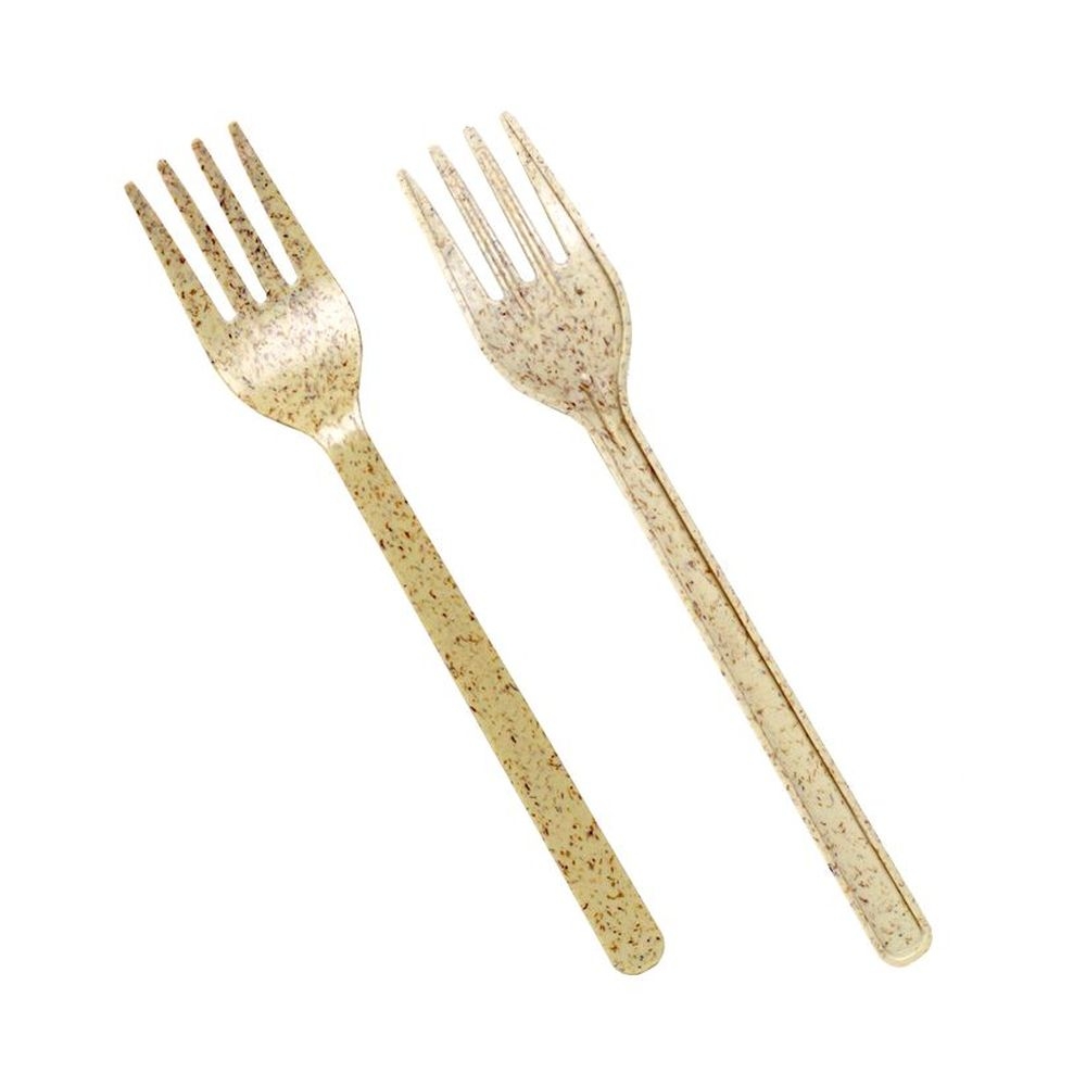 Mister Agave Natural Agave Individually Wrapped Fork -- 200 per case