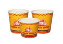 Kraftworth 170 Ounce Chicken Bucket and Lid Combo, 45 Count -- 225 per case
