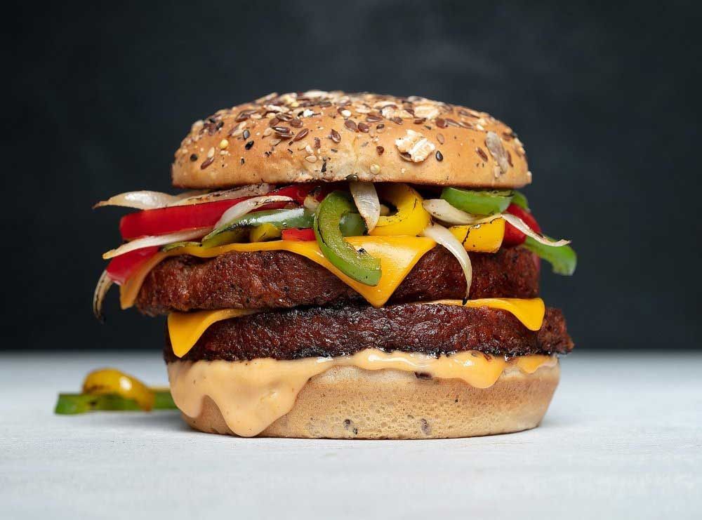 Mainstream Plant-based Burger, 4 Ounce -- 40 Per Case