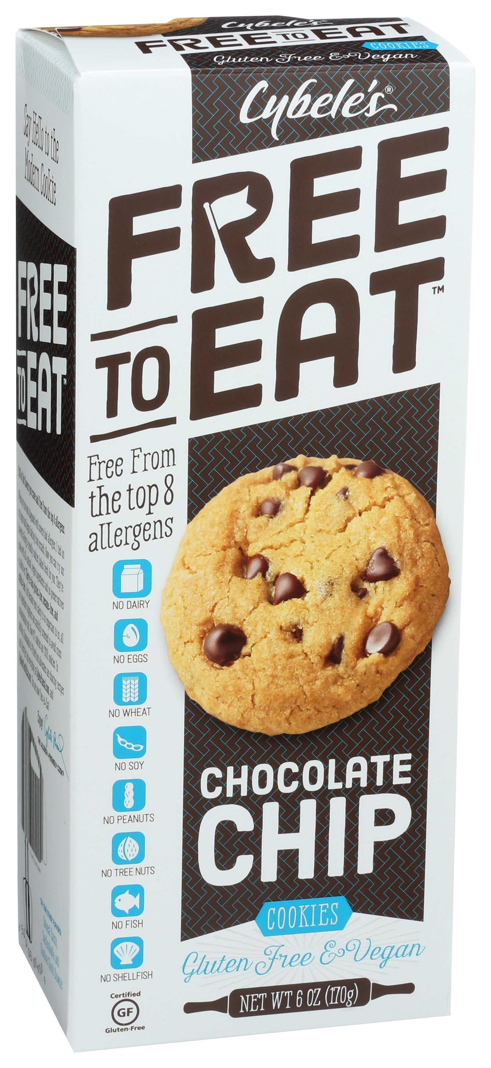 Cybele's Chocolate Chip Cookie, 6 Ounce -- 6 Per Case