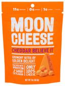 Moon Cheese Medium Cheddar Cheese Snack, 2 Ounce -- 12 per case.