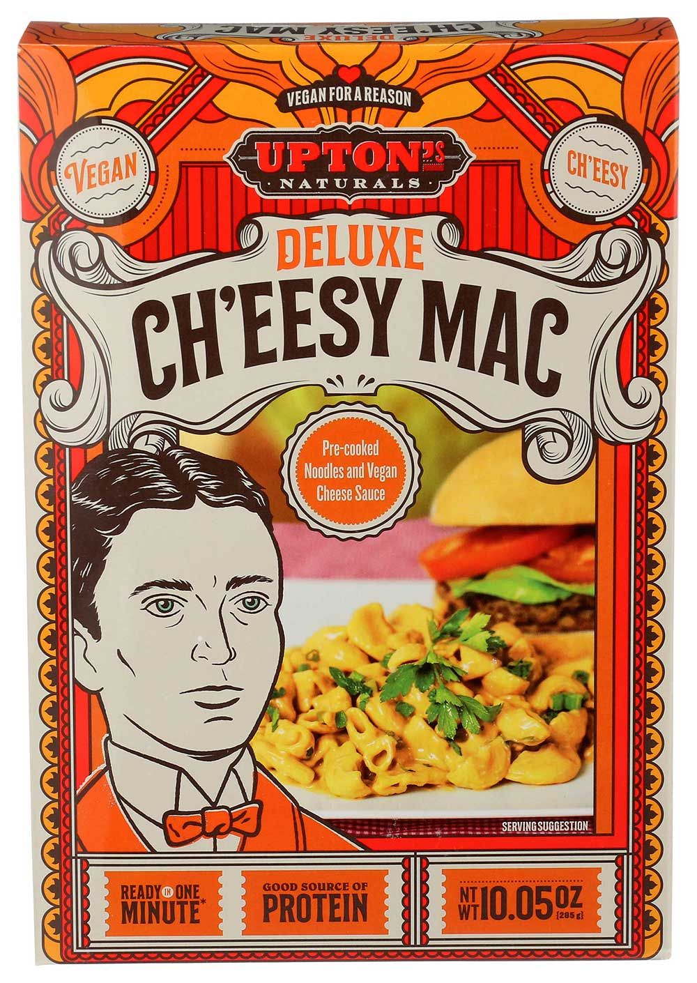 Upton's Naturals Cheesy Macaroni, 10.05 Ounce -- 6 Per Case