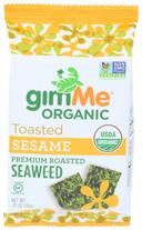 Gimme Organic Sesame Roasted Seaweed Snacks, 0.35 Ounce -- 12 per case.