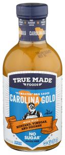 True Made Foods Carolina Gold Style BBQ Sauce, 18 Ounce -- 6 per case