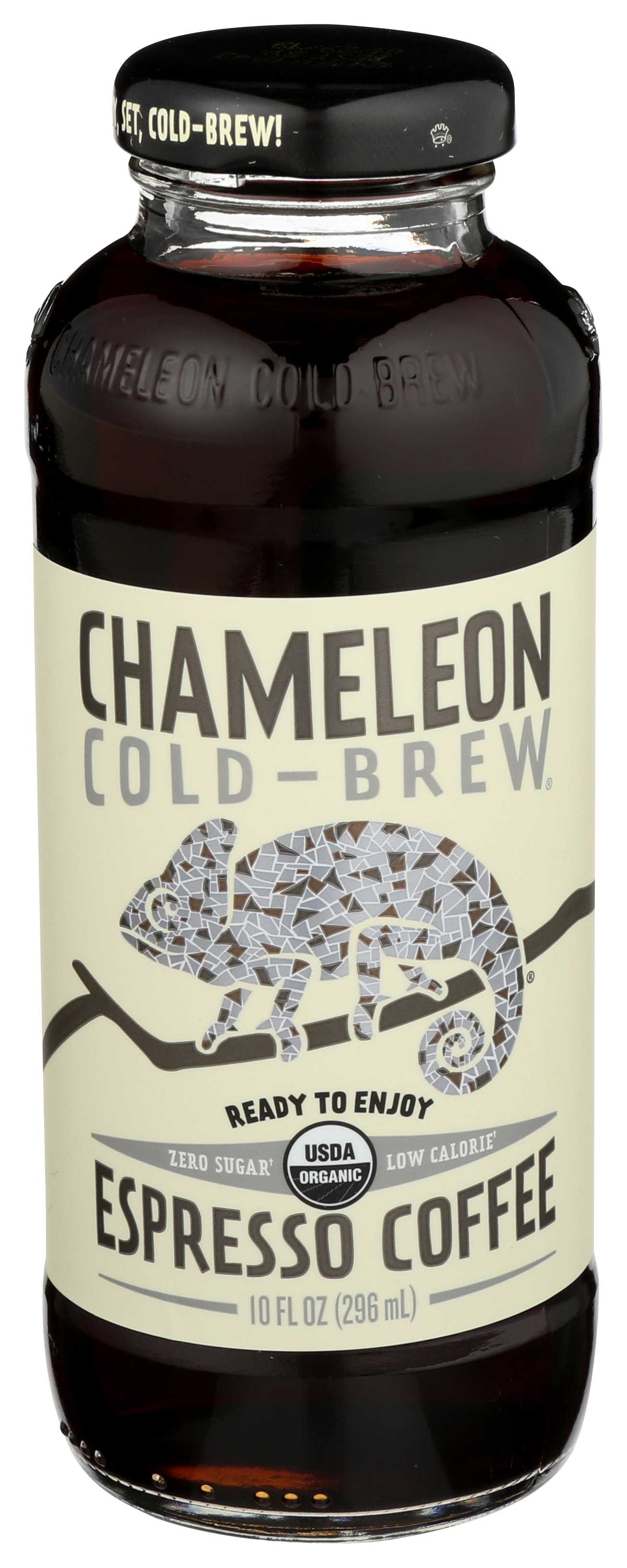Chameleon Cold-brew Organic Ready To Drink Espresso Coffee, 10 Fluid Ounce -- 12 Per Case