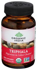 Organic India Triphala Digestion and Colon Cleanse Vegetarian Capsule - 90 count per pack
