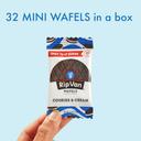 Rip Van Low Sugar Cookies and Cream Wafel, 0.28 Ounce -- 128 per case