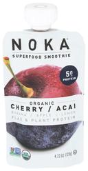 Noka Organic Cherry Acai Superfood Smoothie, 4.22 Ounce -- 6 per case