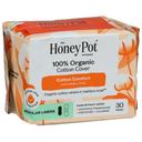 Honey Pot Organic Everyday Non Herbal Pantiliner, 30 count