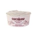 Cocojune Organic Strawberry and Rhubarb Cultured Coconut Yogurt, 4 Ounce -- 12 per case