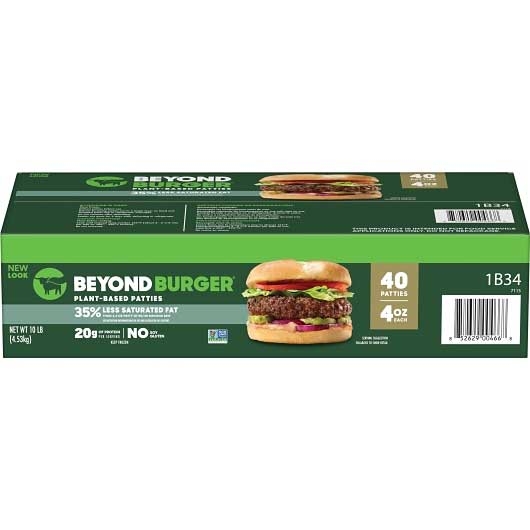 Beyond Meat The Beyond Burger, 4 Ounce -- 40 per case.