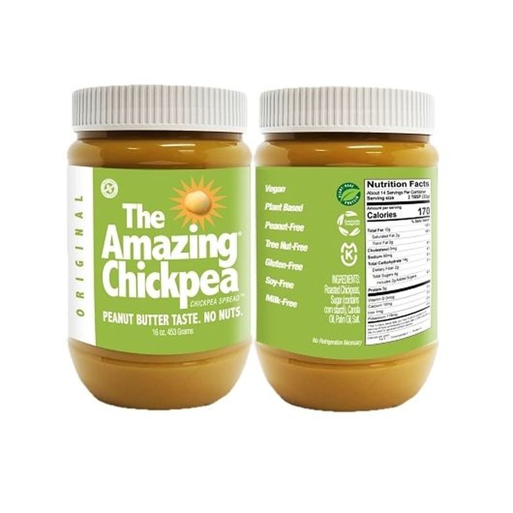 The Amazing Chickpea Original Chickpea Spread, 16 Ounce -- 6 per case