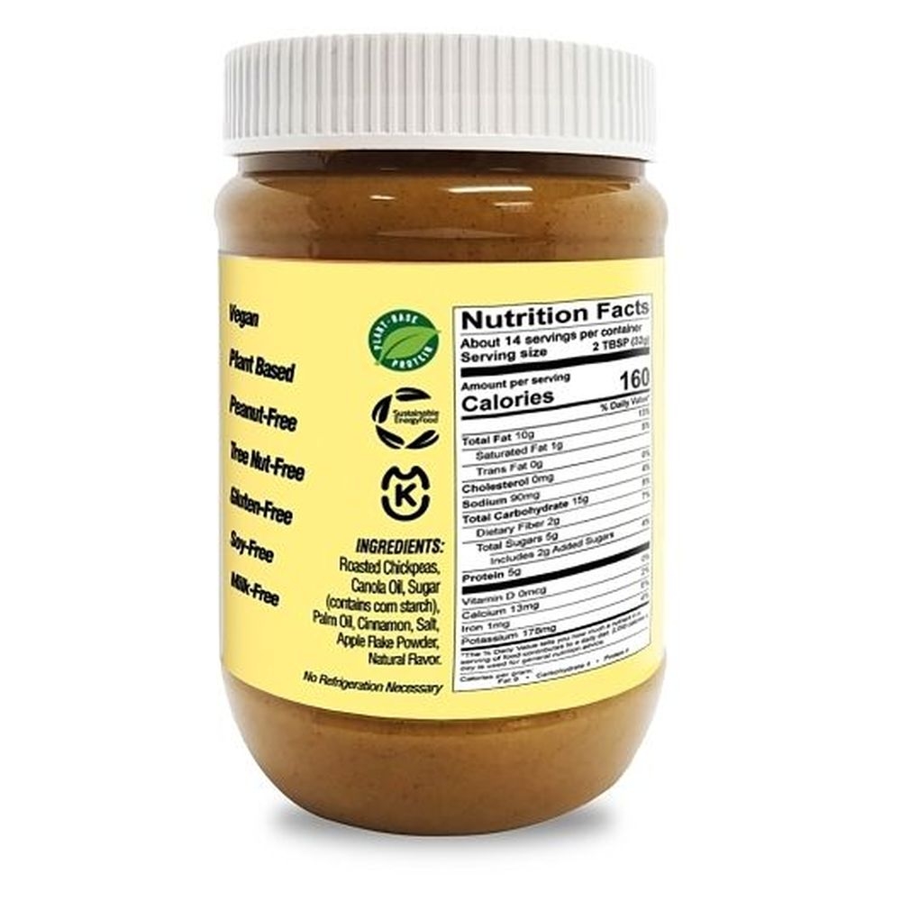 The Amazing Chickpea Apple Cinnamon Chickpea Spread, 16 Ounce -- 6 per case