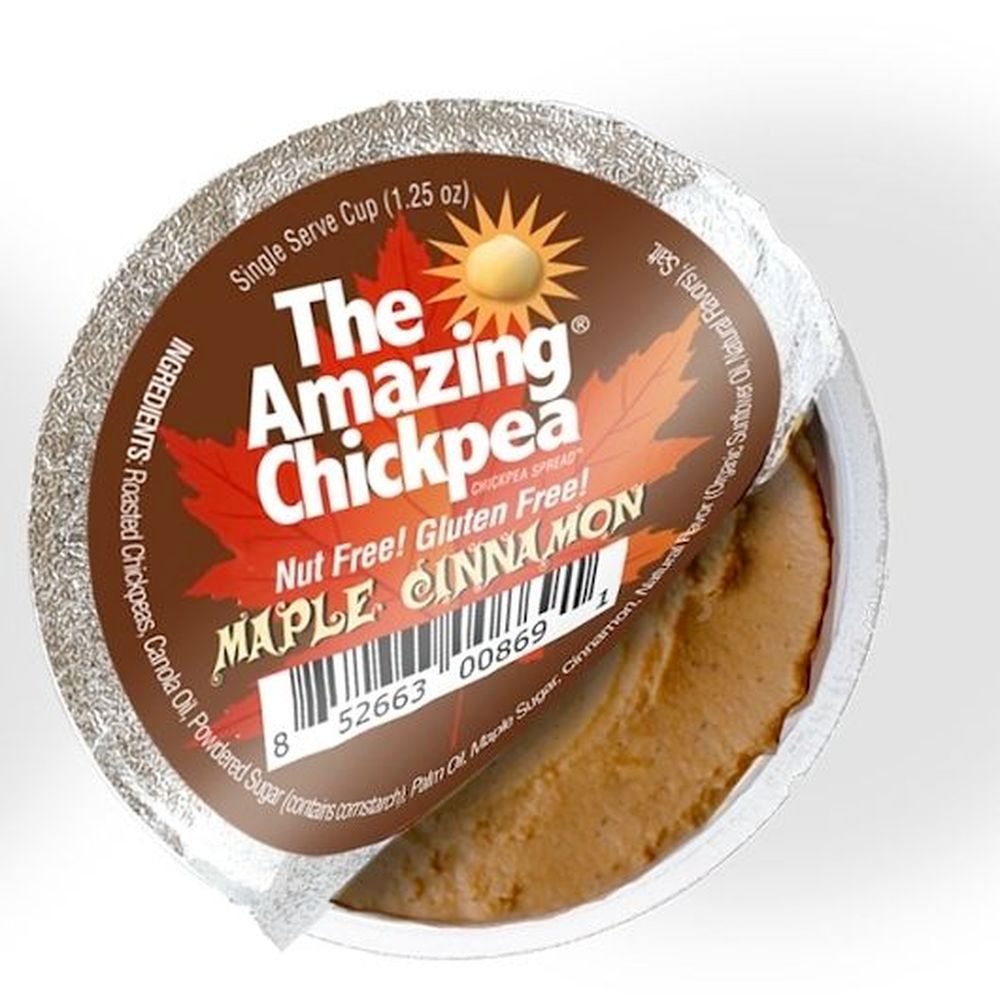 The Amazing Chickpea Maple Cinnamon Spread, 1.13 Ounce -- 72 Per Case